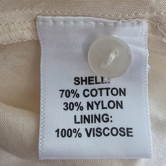 MILLE CHANTAL TRAPEZE BLOUSE IN CREAM SIZE XXS NWT - Picture 8 of 9